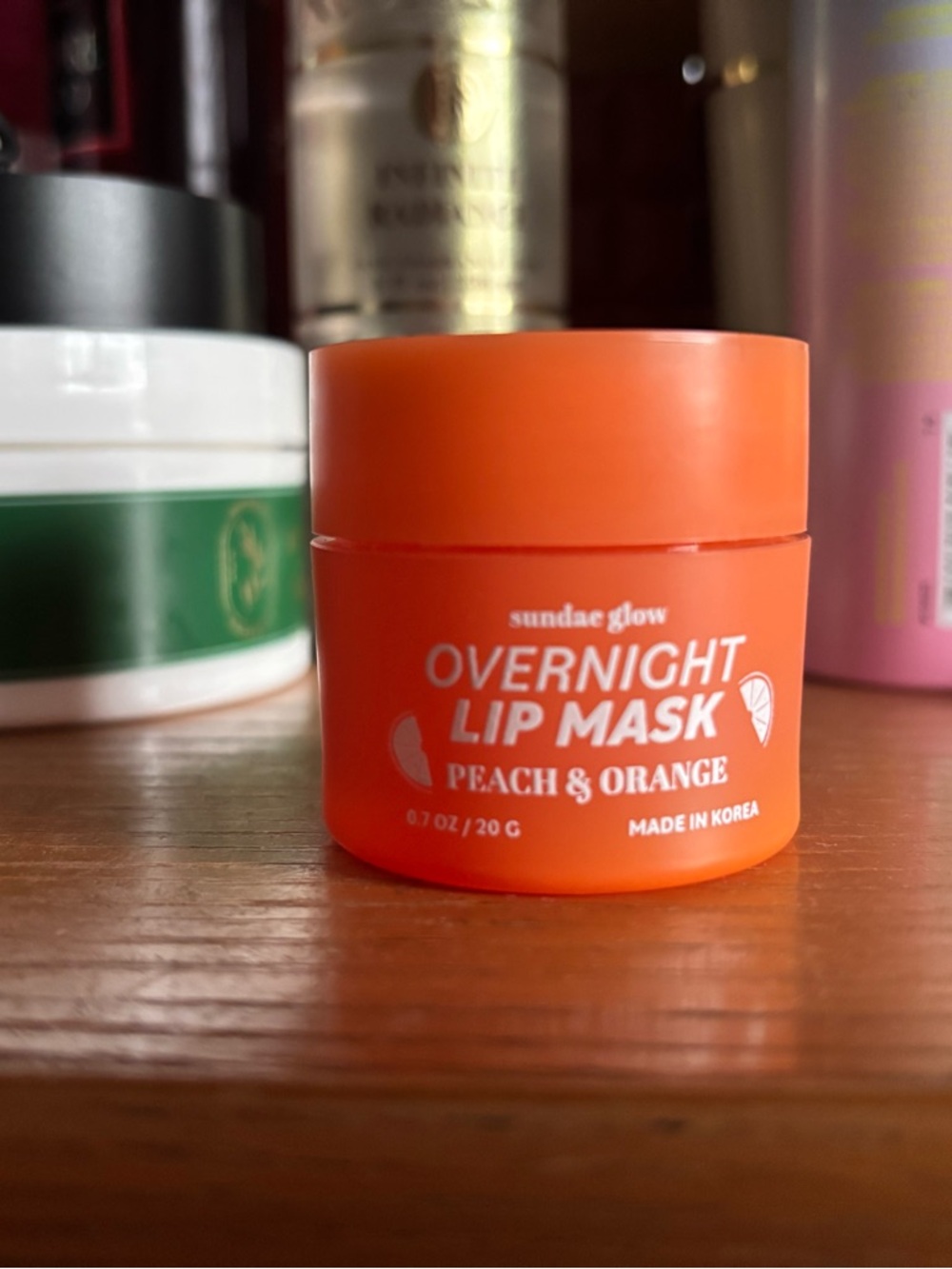 Sundae Glow Overnight Mask - Peach & Orange